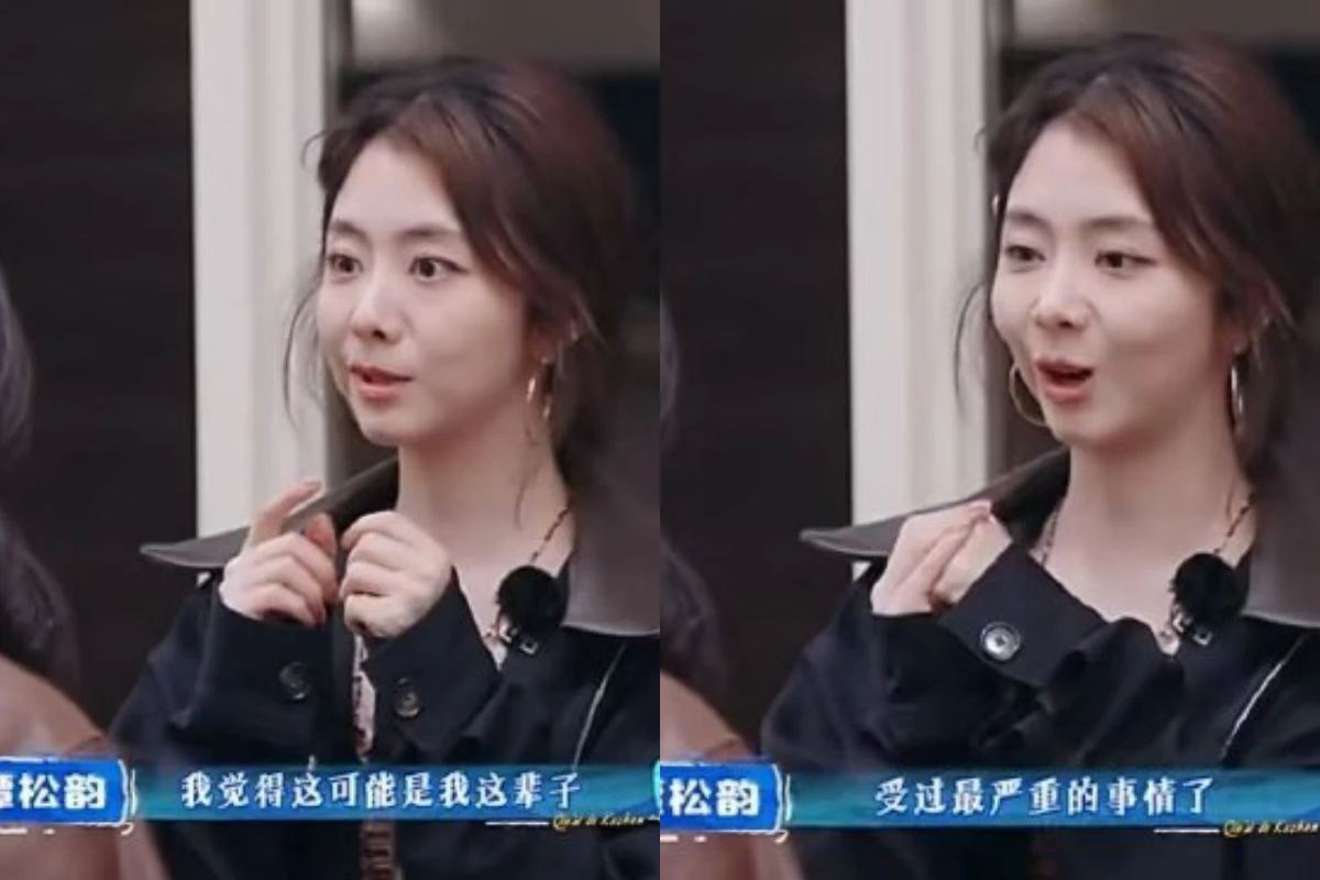 Đàm Tùng Vận nhắc đến chấn thương nghiêm trọng nhất trong sự nghiệp. Ảnh: Cắt từ video