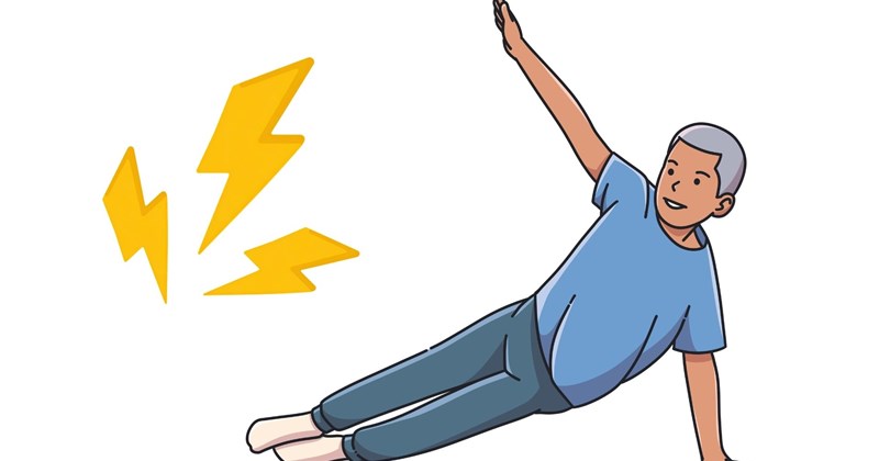 Plank nghiêng giúp tăng cường cơ bắp, cải thiện thăng bằng
