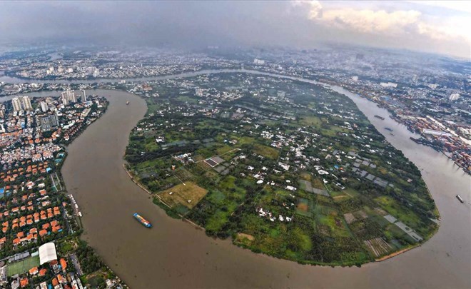 Cảnh hoang sơ của bán đảo Bình Quới - Thanh Đa (TPHCM). Ảnh: Anh Tú