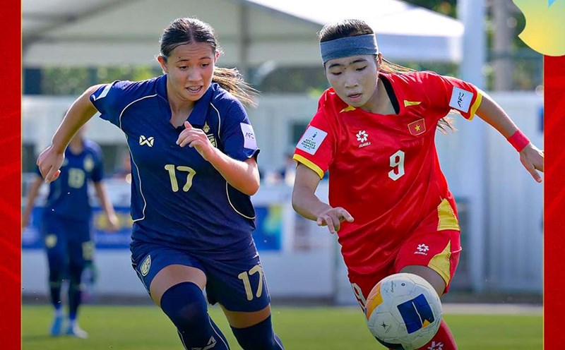 アジア選手権におけるU17ベトナム女子対U17中国女子のサッカーの試合日程