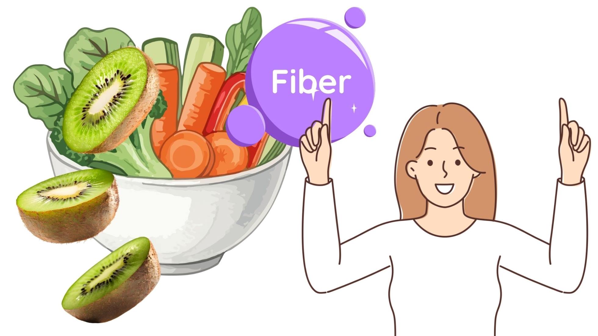 Supplementing fiber into the diet brings many health benefits. Graphics: Thanh Thanh