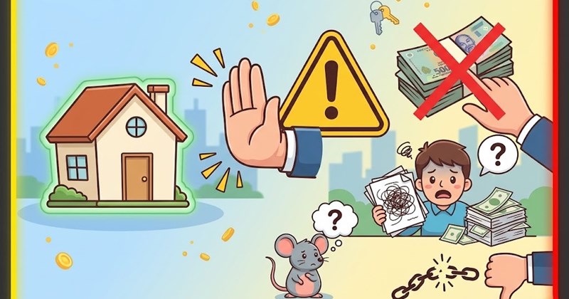 Đừng vội mua nhà nếu gặp các dấu hiệu sau