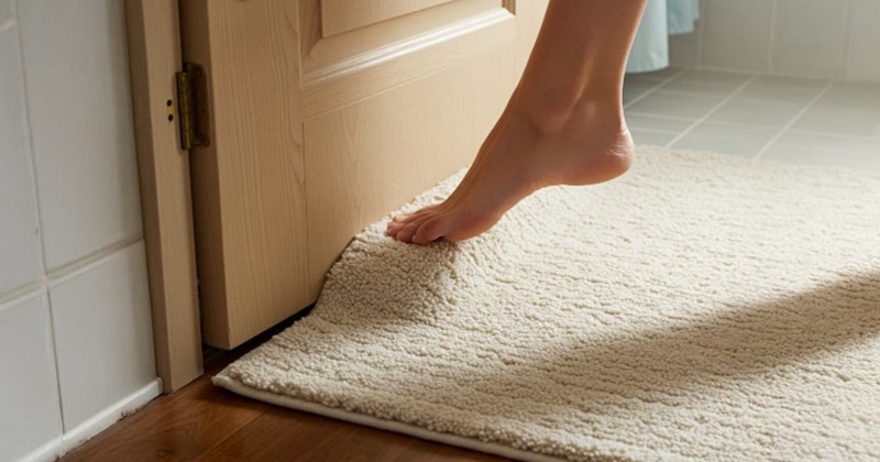5 bước đơn giản để giặt thảm nhà tắm, khử mùi hiệu quả