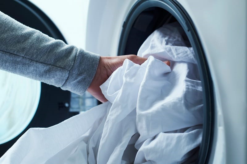Can clothes be washed dry only by washing machine