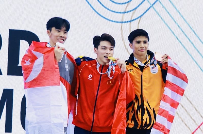Xuân Thiện đã có kỳ SEA Games 33 thành công. Ảnh: Minh Dân