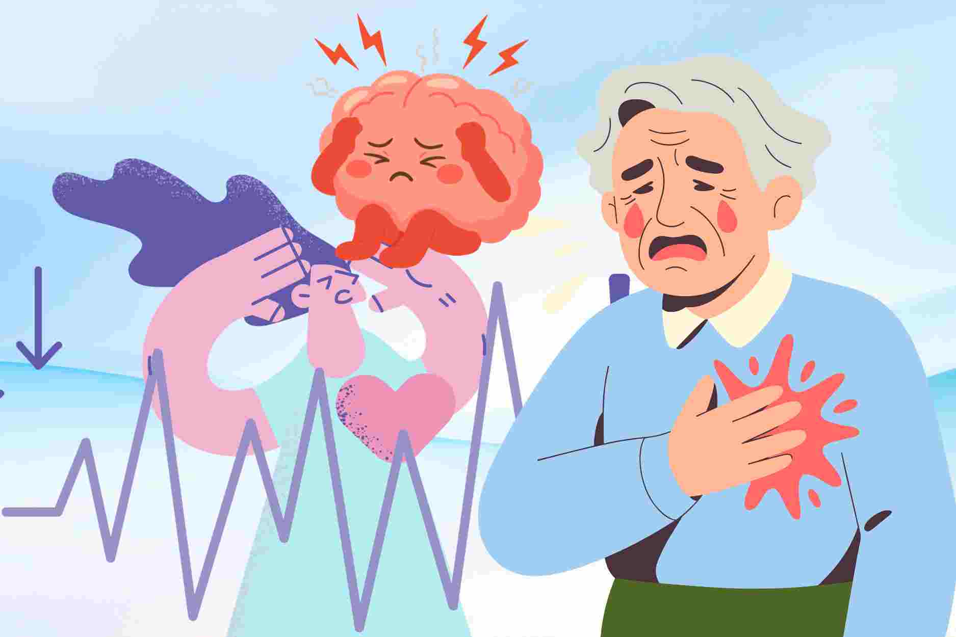 Why stress can cause chest pain even if you don't have heart disease