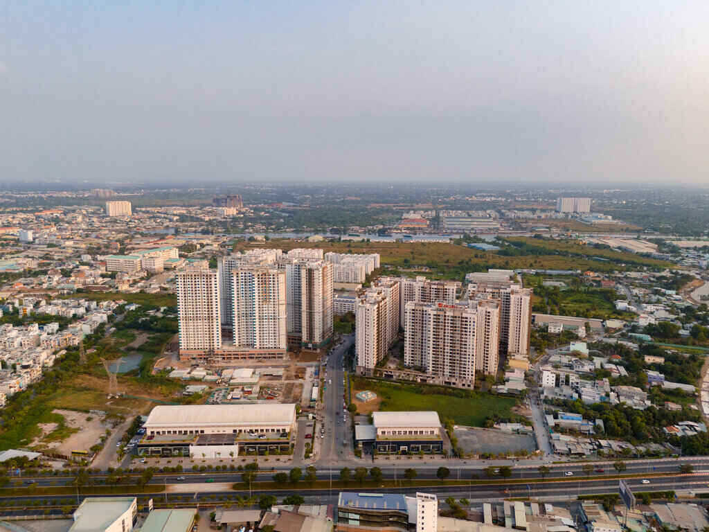 El nivel de precios de la vivienda social está aumentando silenciosamente. Foto: Anh Tú