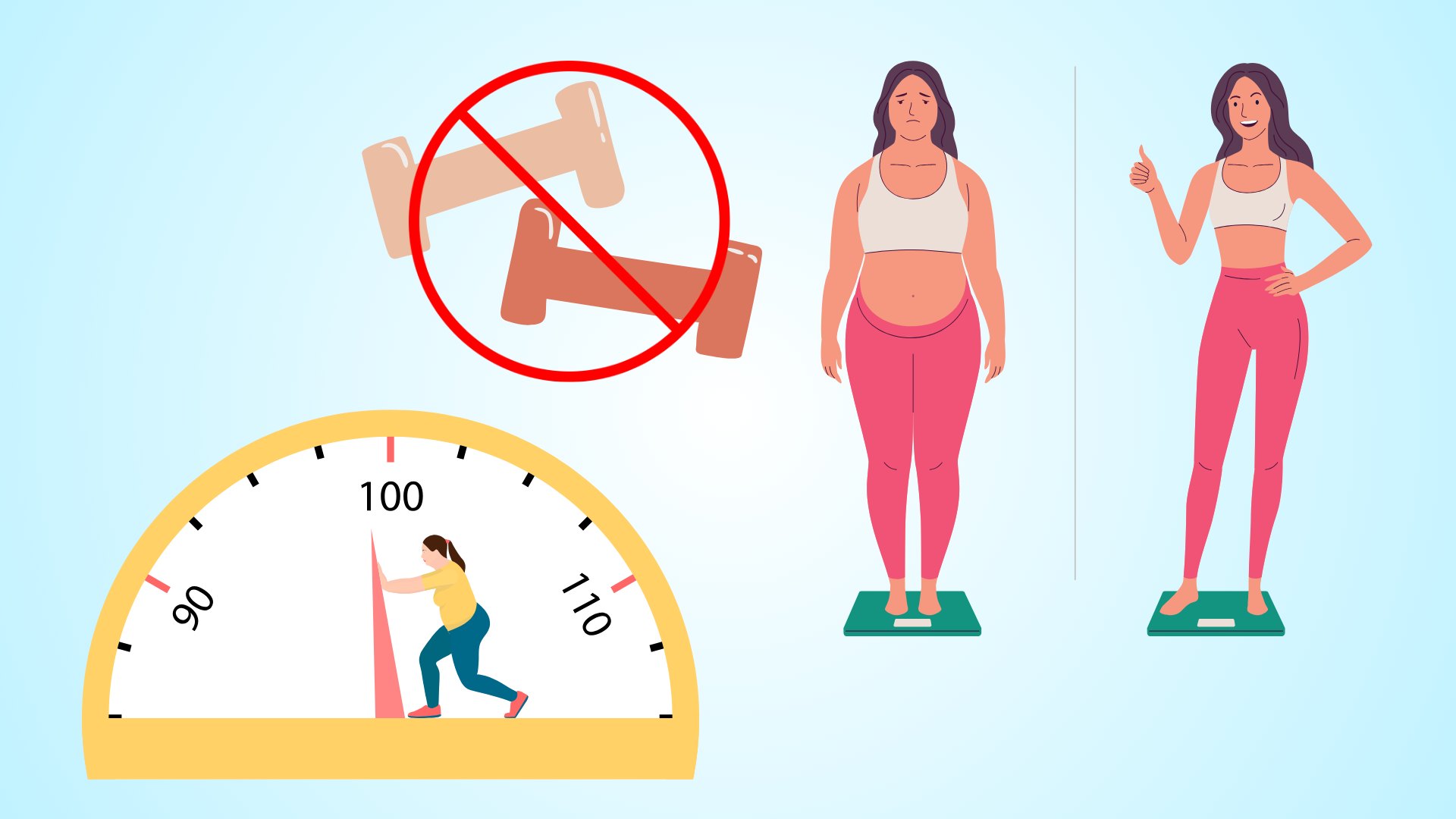 3 "golden" rules to help lose weight without exercising for busy people.