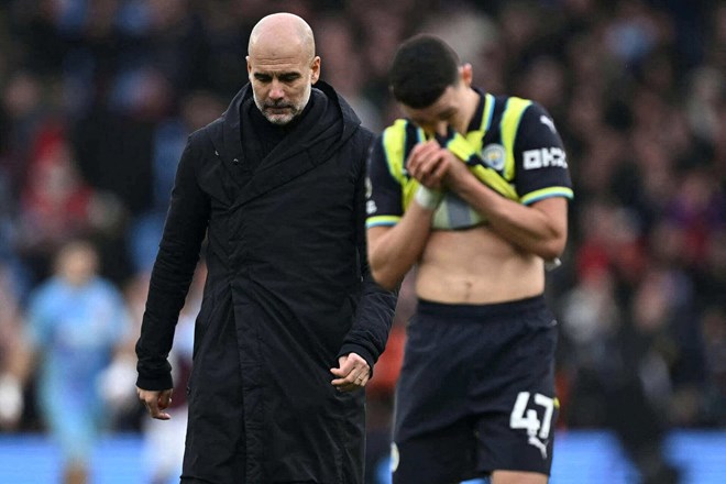Man City has run out of hope of winning the Premier League this season. Photo: AFP