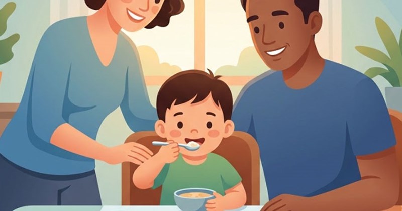 Cha mẹ không nên gây áp lực, ép buộc con ăn uống