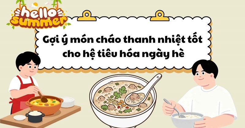 Cháo bí đao giải nhiệt, tốt cho hệ tiêu hóa mùa hè