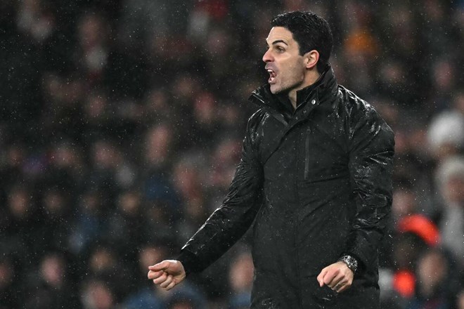 Mikel Arteta đã tạo nên một hàng thủ Arsenal vô cùng chắc chắn. Ảnh: AFP