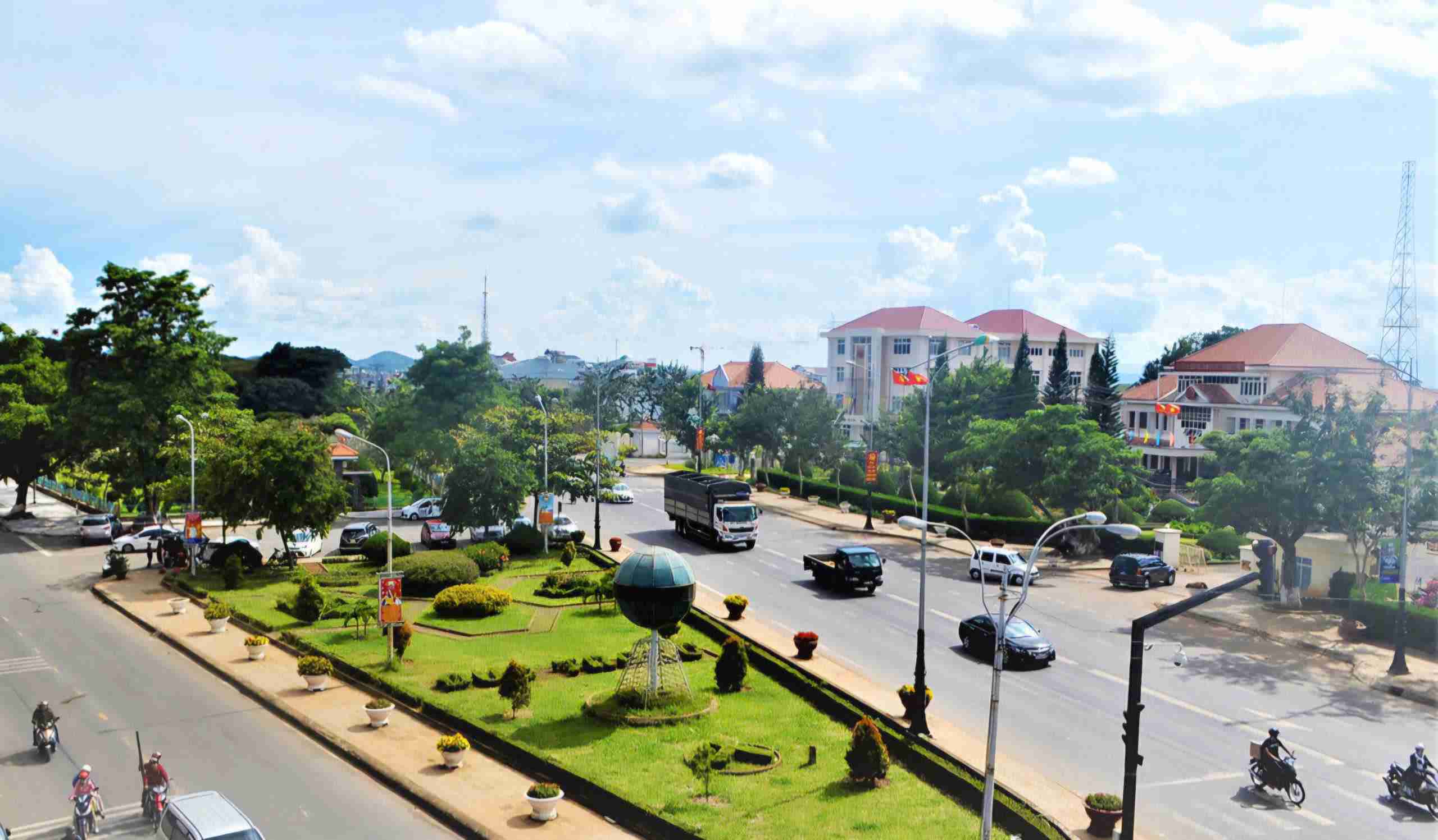 Xã Đực Trọng được quy hoạch trung tâm hành chính - chính trị tỉnh Lâm Đồng mới. Ảnh: Hoài Thanh