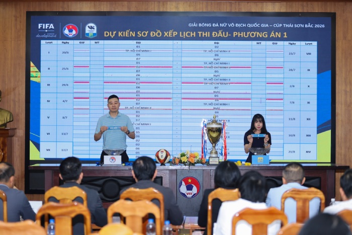 7 đội bóng dự giải đấu năm 2026. Ảnh: VFF