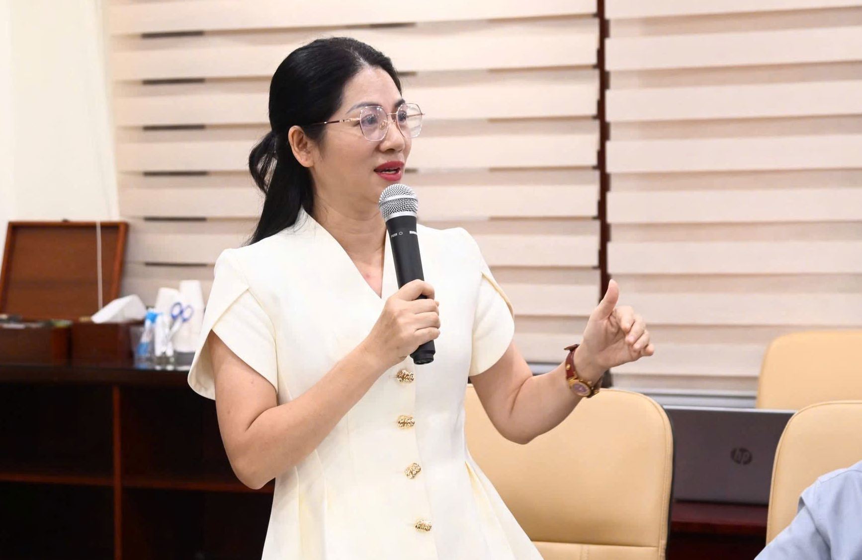 PGS.TS Nguyễn Thị Thu Hòa - Trưởng bộ môn Quản lý công, Trường Đại học Kinh tế - Luật, Đại học Quốc gia TPHCM. Ảnh: Nhân vật cung cấp