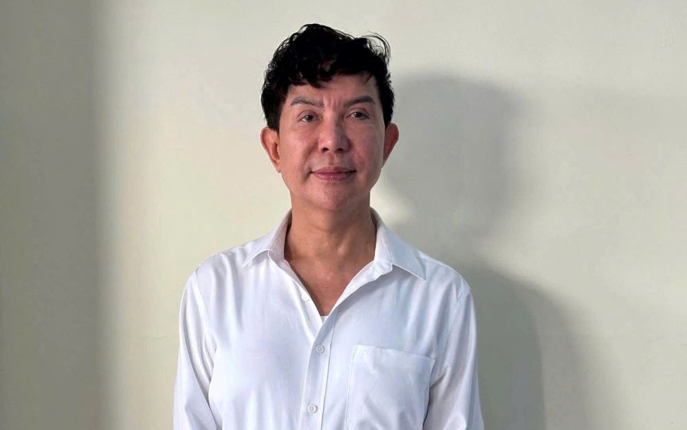 Ca sĩ Long Nhật khai về việc sử dụng ma túy đá. Ảnh: Công an