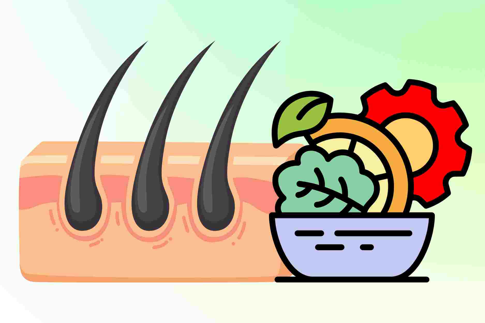 Functional foods that help support stronger hair follicles