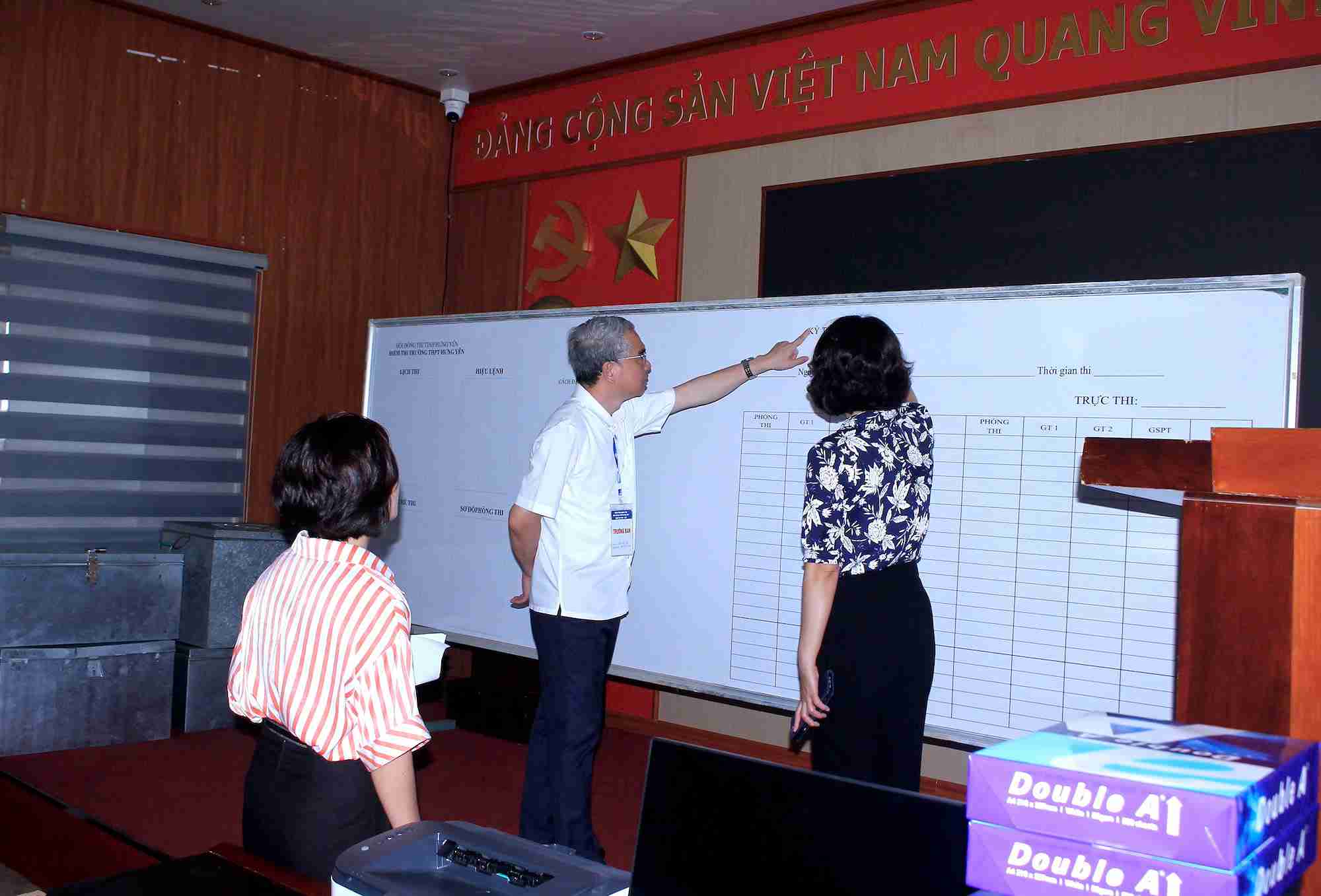 Hưng Yên thành lập 18 đoàn kiểm tra công tác chuẩn bị kỳ thi tuyển sinh vào lớp 10 THPT. Ảnh: Hải Minh