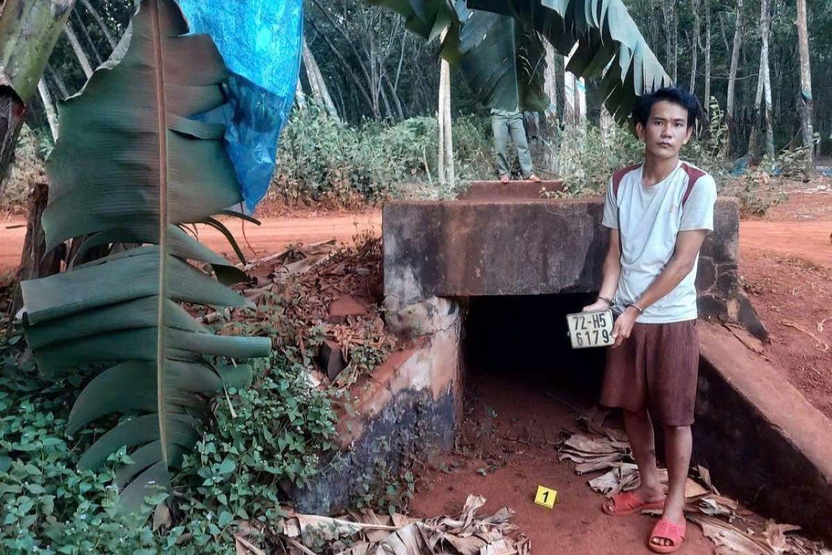 Motorbike thief arrested by functional agencies. Photo: CA