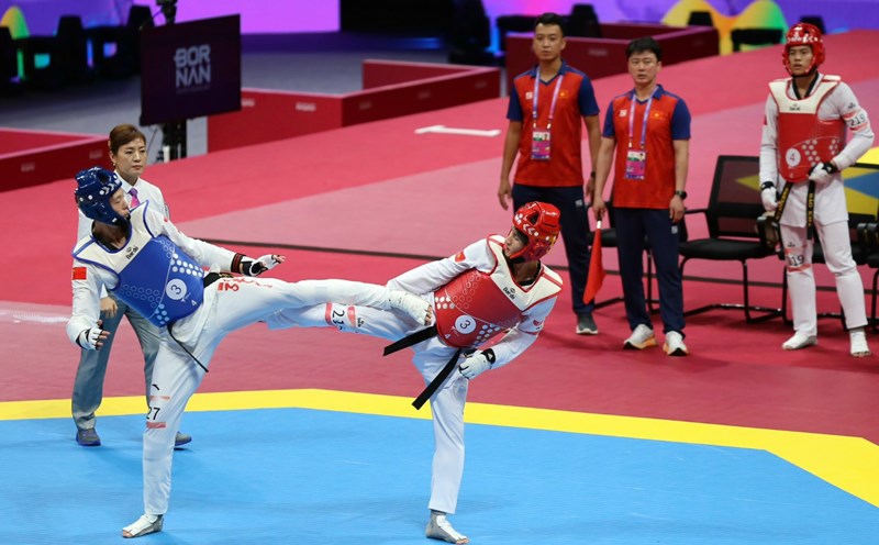 Vietnamese taekwondo athletes will seek ASIAD 20 spots in the 2026 Asian Championships. Photo: Bui Luong