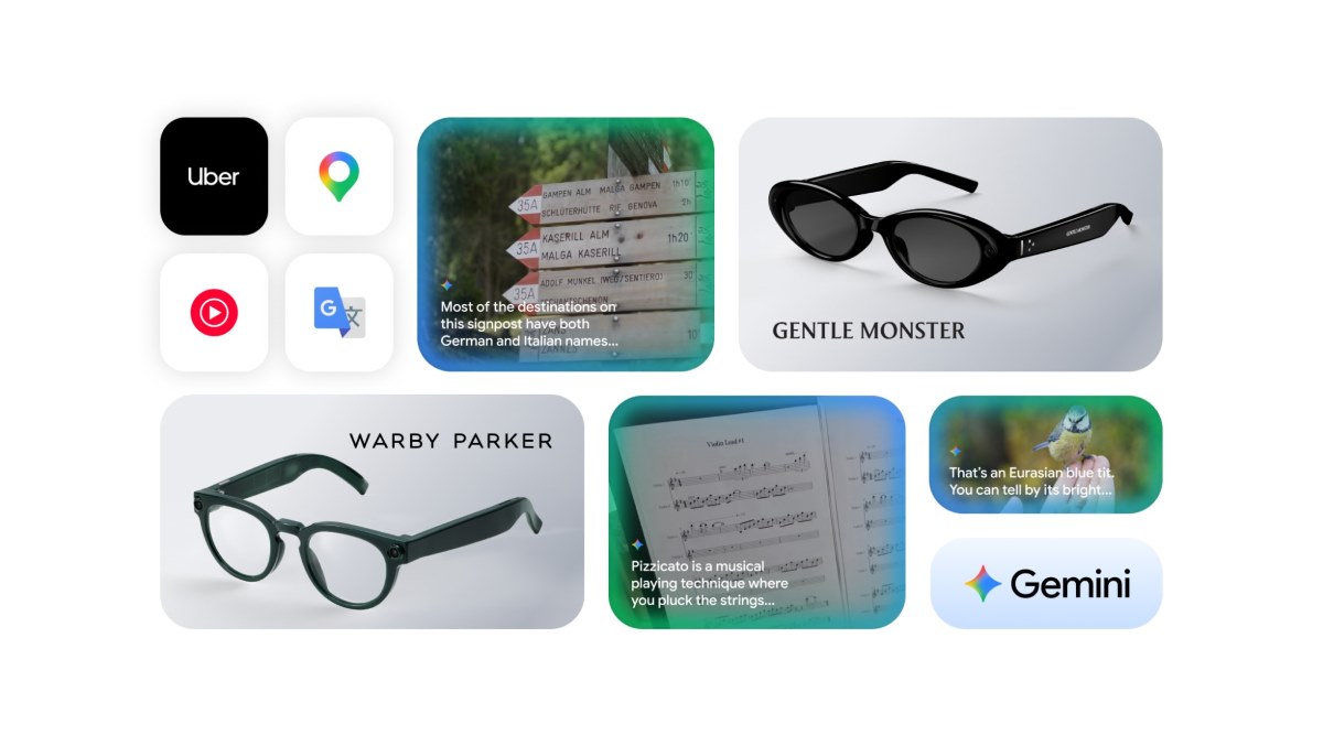 Google Smart Glass marks a breakthrough in the field of smart wearable devices thanks to the integration of Gemini artificial intelligence. Photo: Google