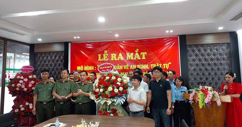 Hưng Yên: Công nhân tham gia đội tự quản đảm bảo an ninh trật tự