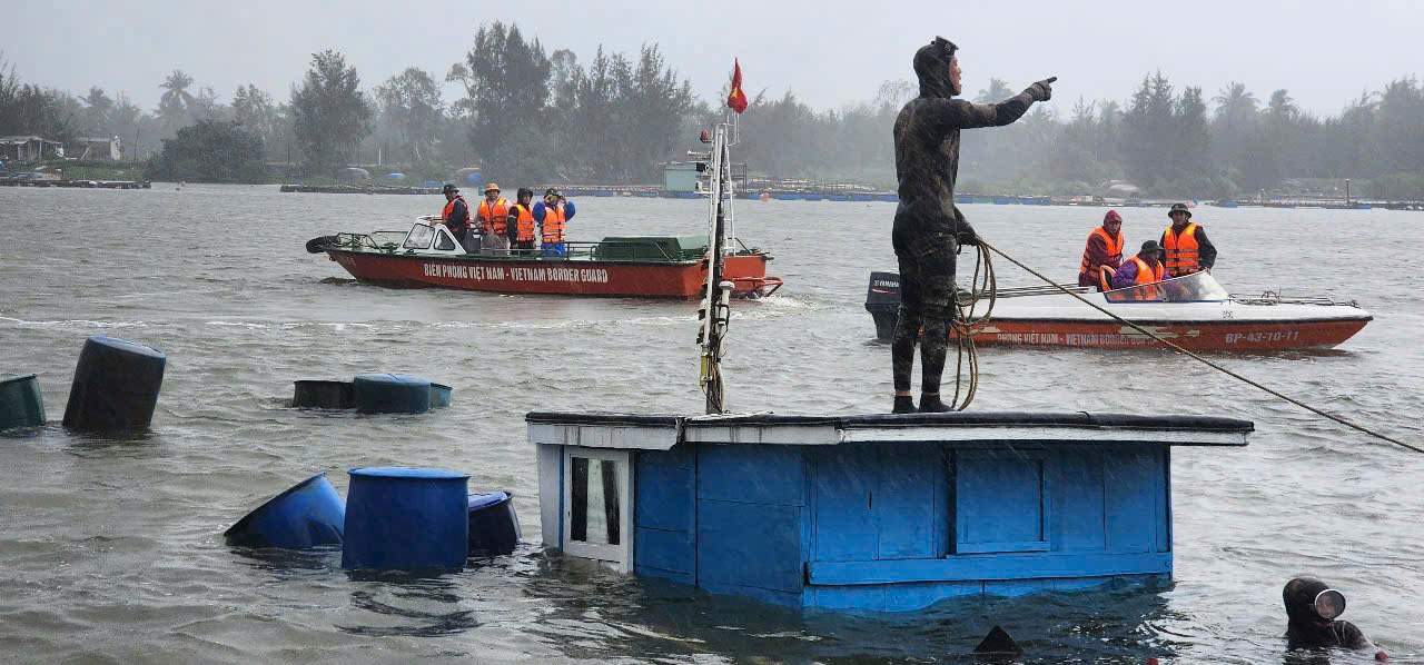 Da Nang warns of extreme weather that may occur in the coming days. Photo: An Thuong