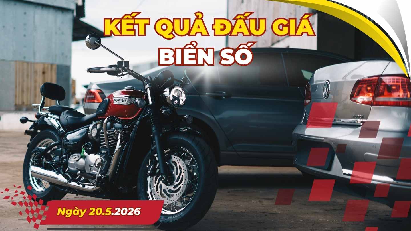 License plate 22A-599. 99 is priced at over 3 billion VND in the auction on May 20