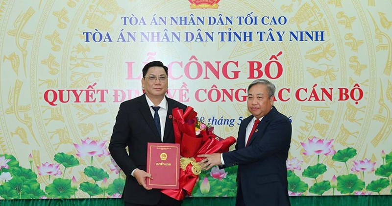 Chánh án TAND tỉnh Tây Ninh Phùng Văn Hai bị kỷ luật