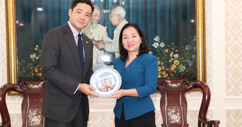 TP.HCM: Ủy ban MTTQVN tiếp Tổng Lãnh sự Pháp