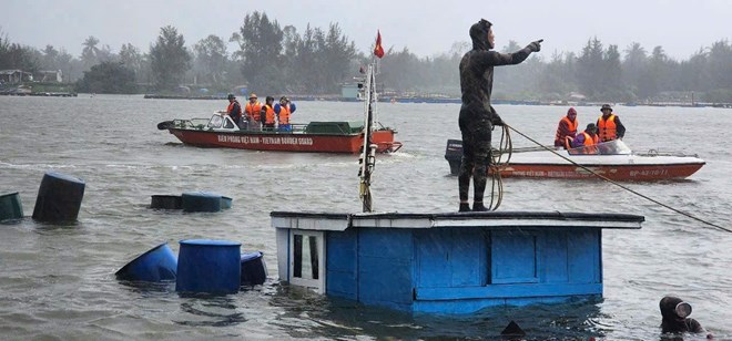 Da Nang warns of extreme weather that may occur in the coming days. Photo: An Thuong