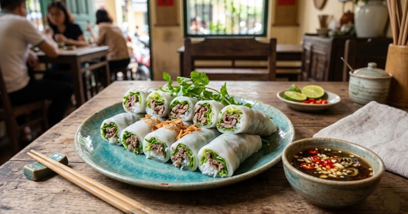 Phở cuốn: Món ăn "vàng" hỗ trợ giảm cân, giữ dáng