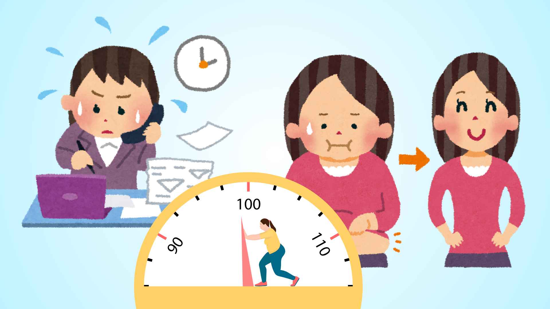 Changing 3 small habits in meals helps to lose weight for busy people.