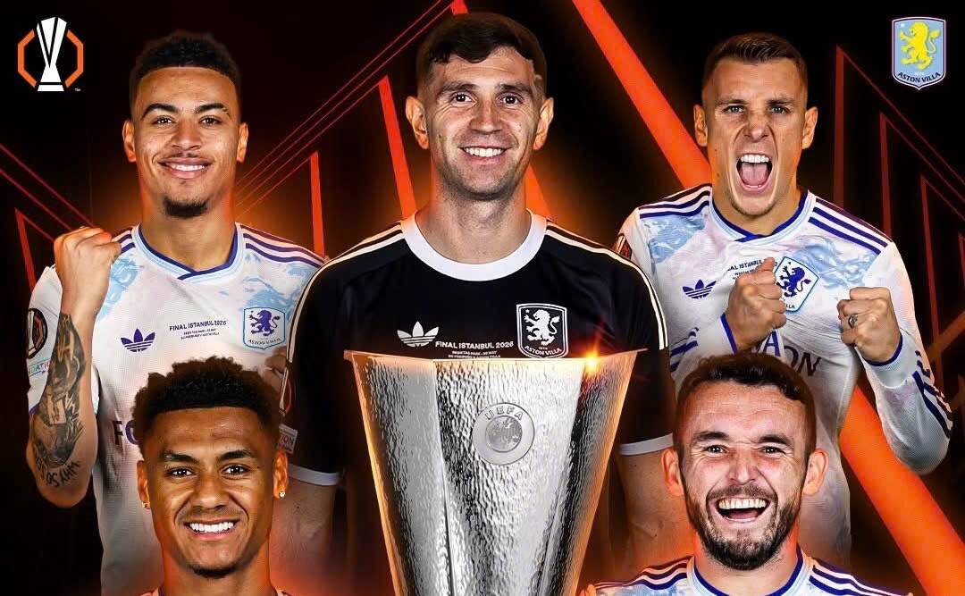 Aston Villa wins Europa League. Photo: Europa League