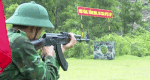 New soldiers of Hue Border Guard check AK rifle shooting exercise 1. Photo: Vo Tien