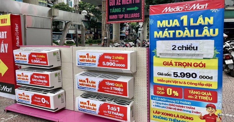 Siêu thị điện máy đồng loạt tung khuyến mãi