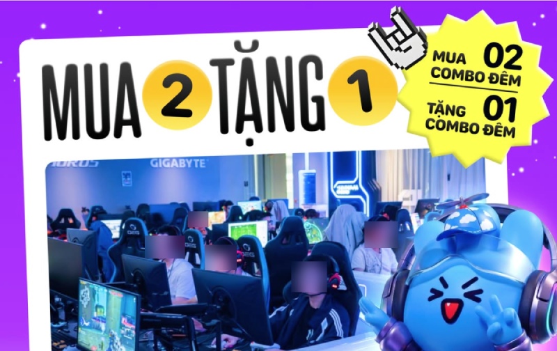 Chương trình ưu đãi mua combo đêm của OEG Stadium. Ảnh: Nhóm PV