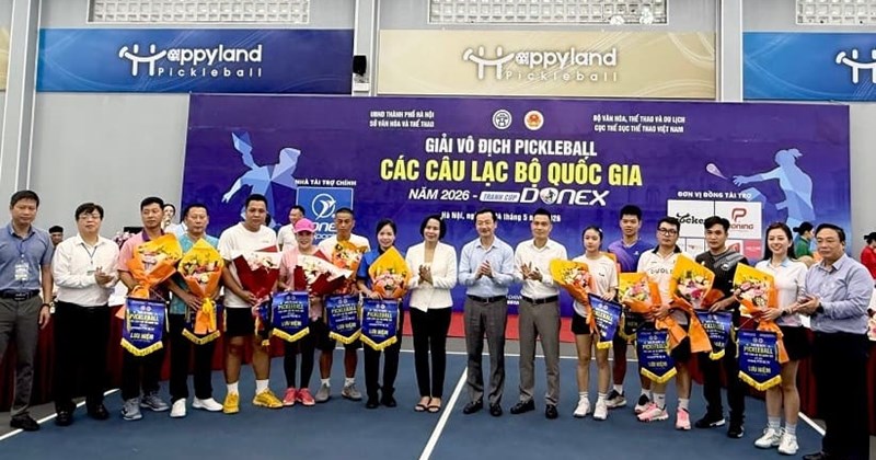 Tay vợt tennis hàng đầu Việt Nam tranh tài tại Giải Pickleball 2026