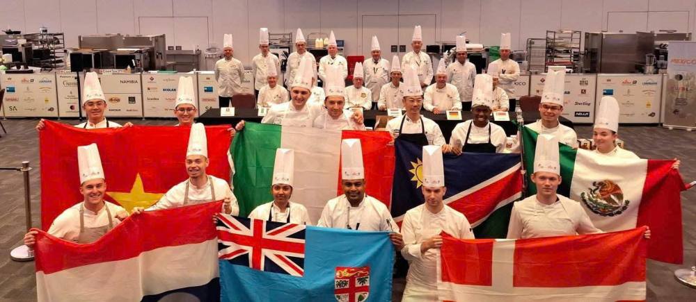 Đội tuyển Đầu bếp Việt Nam đạt Huy chương Bạc ở Global Chefs Challenge 2026. Ảnh: BTC