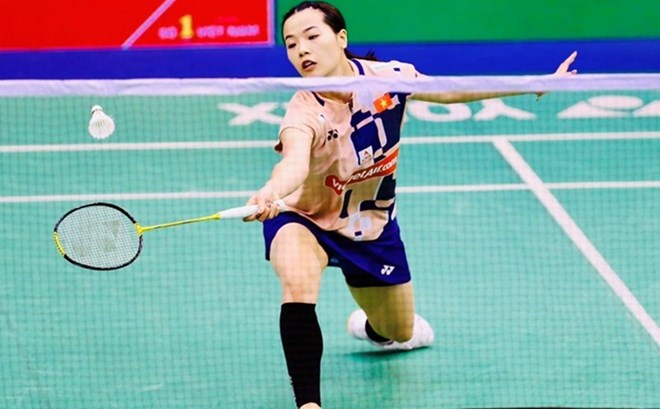 Tennis player Nguyen Thuy Linh has risen to 21st in the world. Photo: Thanh Vu