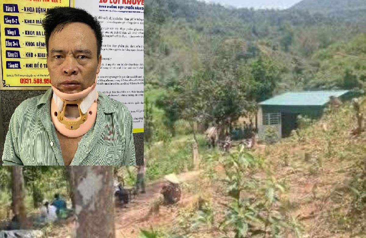 Khởi tố bị can, bắt tạm giam đối với Đặng Văn Ba (SN 1981, trú thôn Nam Kim, xã Ba Chẽ) để điều tra về hành vi “Giết người” theo Điều 123 Bộ luật Hình sự. Ảnh: Công an Quảng Ninh
