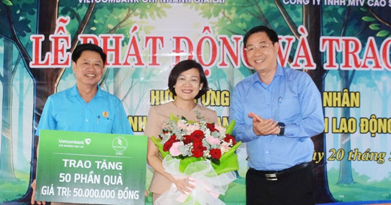 Chăm sóc người lao động ngành cao su vì sự phát triển bền vững