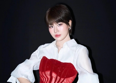 The female lead of the movie "Rabbit!!" by Tran Thanh. Photo: Golden Lotus