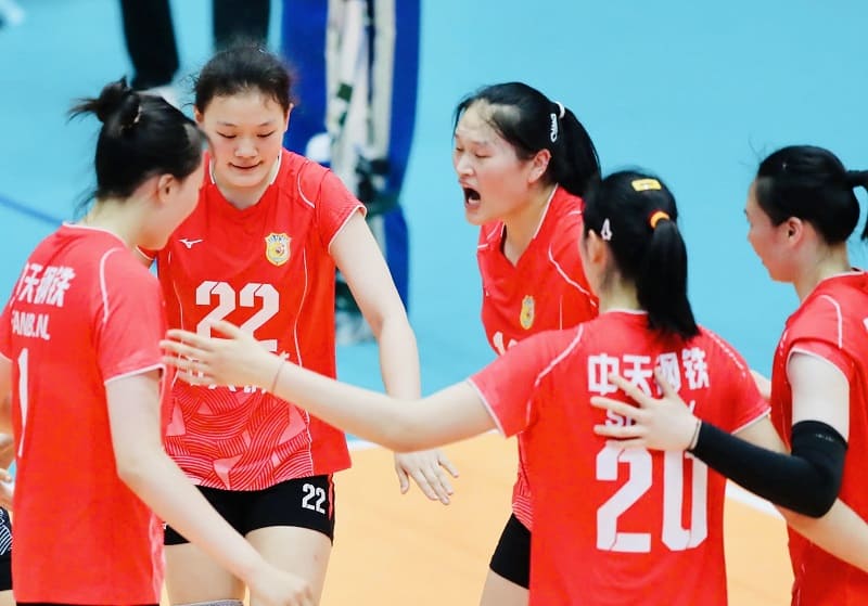 Jiangsu Women's Team (China) at VTV9 - Binh Dien Cup 2026. Photo: VFV