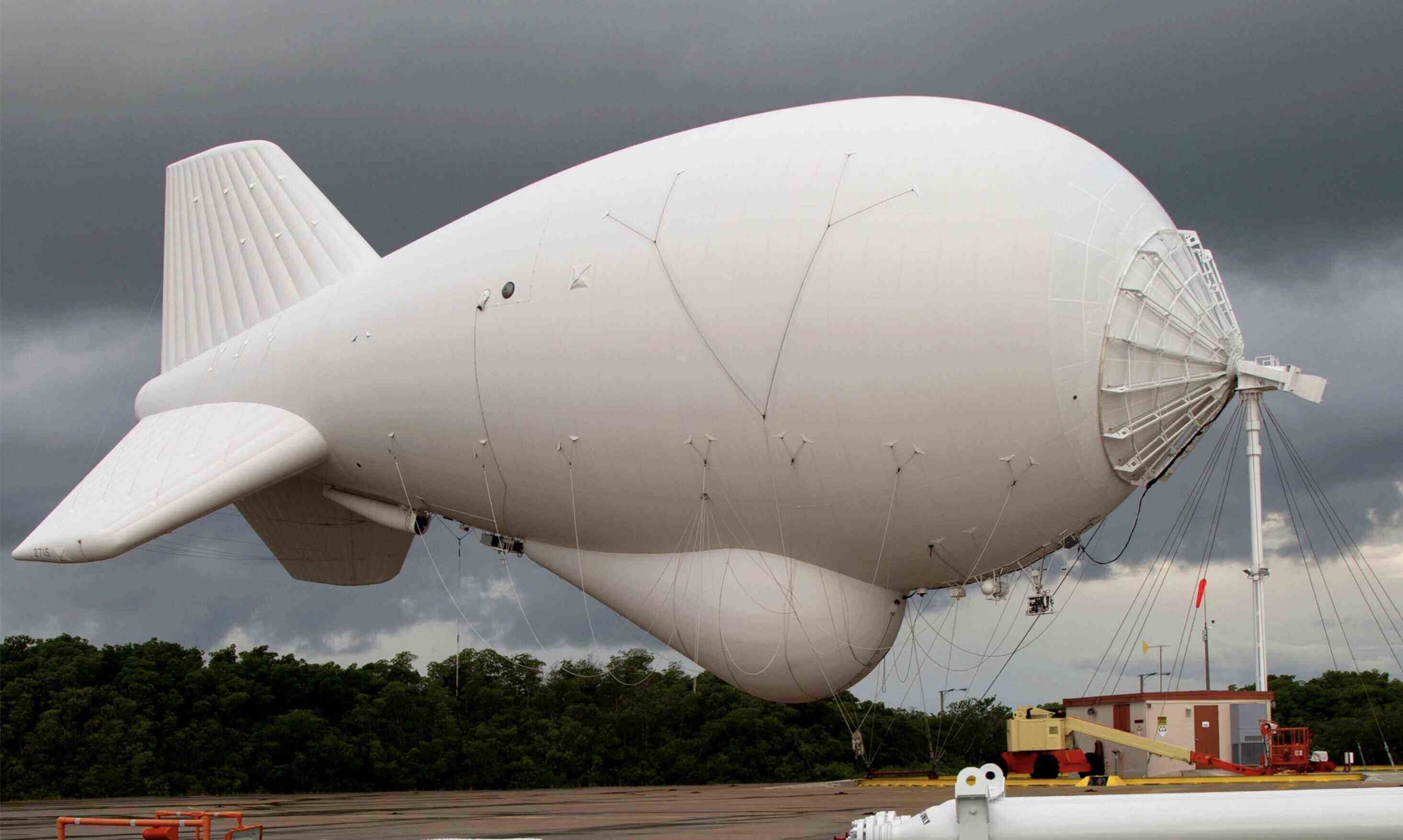 A balloon sample from the US Customs and Border Services Department. Photo: US Customs and Border Services Department