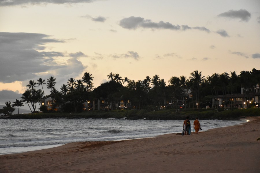 A beach in Hawaii, USA. Photo: Xinhua