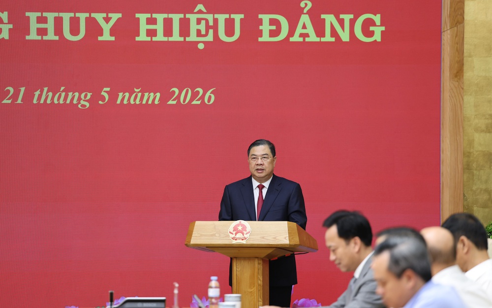 Phó Thủ tướng Thường trực Chính phủ Phạm Gia Túc phát biểu. Ảnh: VGP