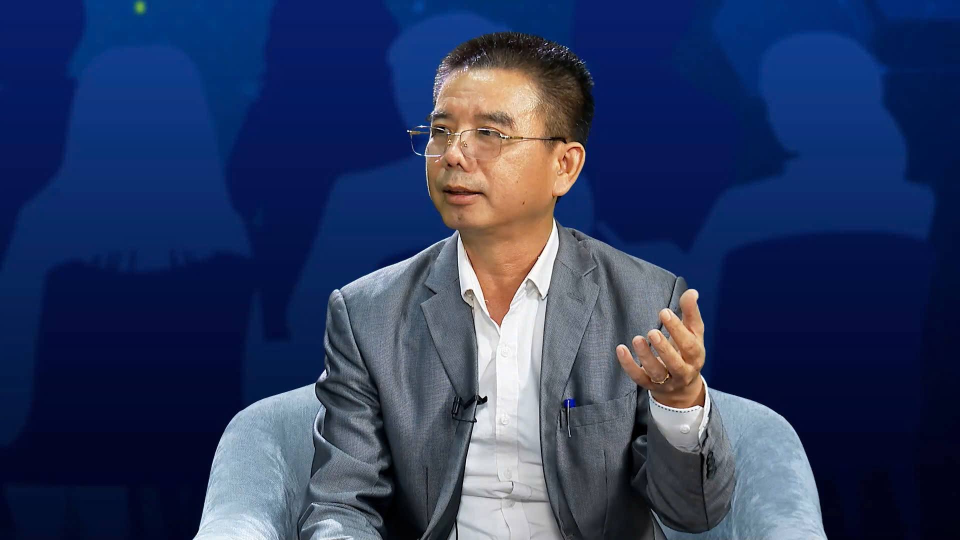 Ông Phạm Xuân Vinh - Trưởng phòng Nghiệp vụ bảo hiểm thất nghiệp, Trung tâm Quốc gia về dịch vụ việc làm (Bộ Nội vụ). Ảnh: Việt Tuấn