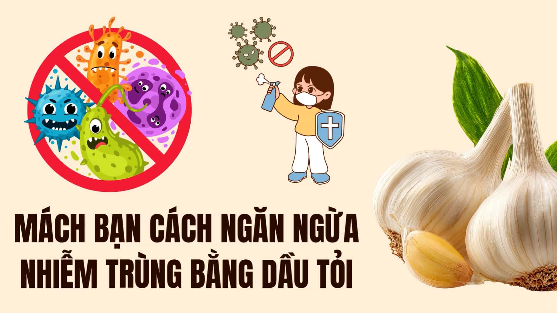 Tell you how to prevent infection with garlic oil