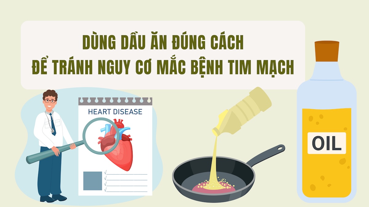 Use cooking oil properly to avoid the risk of cardiovascular disease